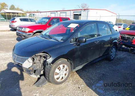 2008 Nissan Versa 1.8S from USA, damaged, VIN 3N1BC11E78L434904